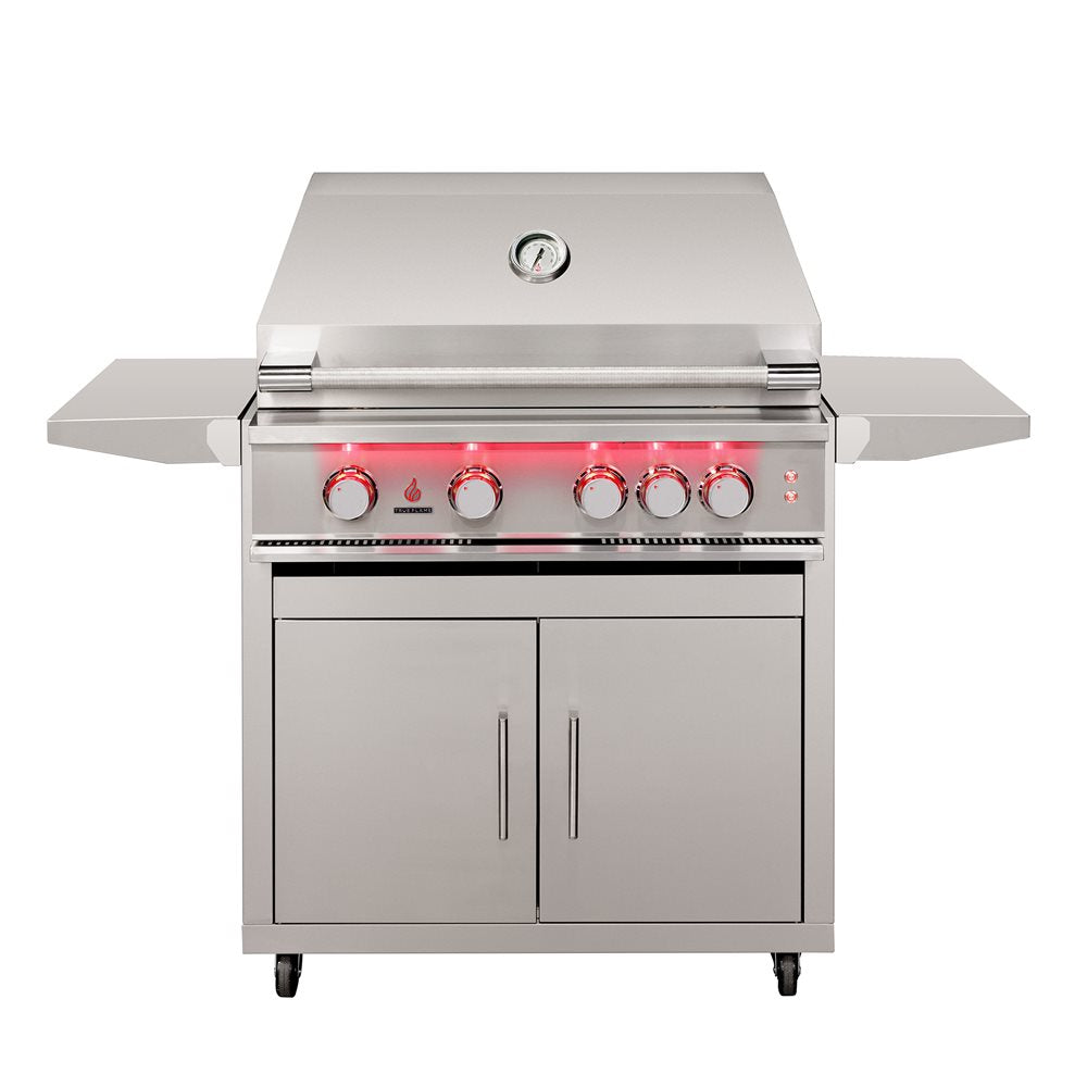 TrueFlame TF 32” 4 Burner Built In Gas Grill