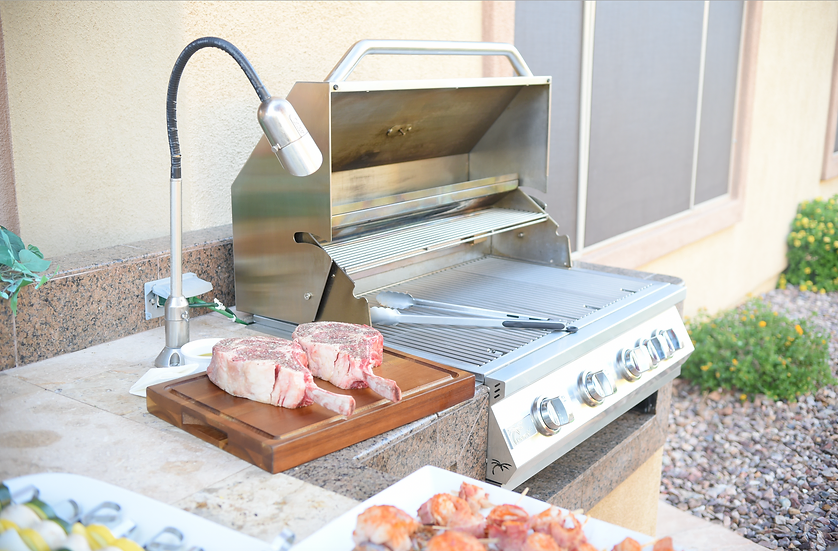 Kokomo Grills 32” Built in Gas Grill (4 Burner/Back Burner)