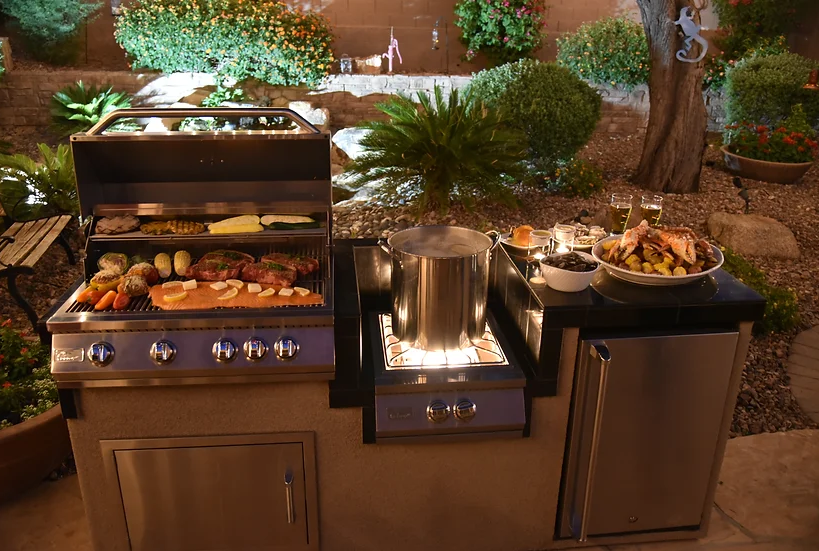 Kokomo Grills 32” Built in Gas Grill (4 Burner/Back Burner)