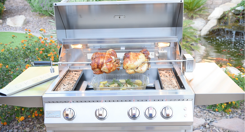 Kokomo Grills 32” Built in Gas Grill (4 Burner/Back Burner)
