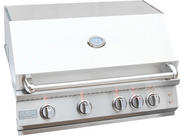 Kokomo 32” Professional Built in Gas Grill (4 Burner/Back Burner)