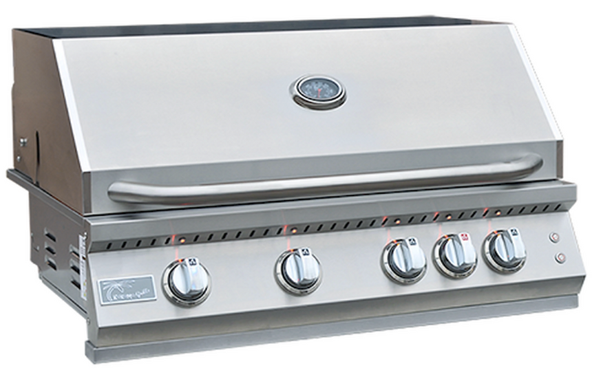 Kokomo 32” Professional Built in Gas Grill (4 Burner/Back Burner)