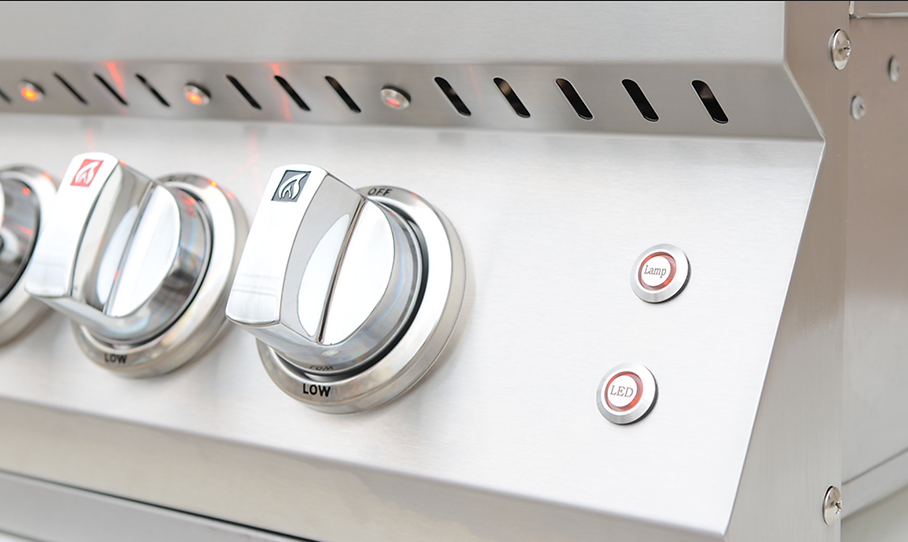 Kokomo 32” Professional Built in Gas Grill (4 Burner/Back Burner)