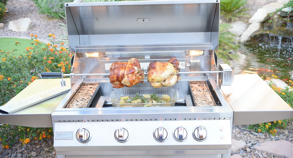 Kokomo 32” Professional Built in Gas Grill (4 Burner/Back Burner)