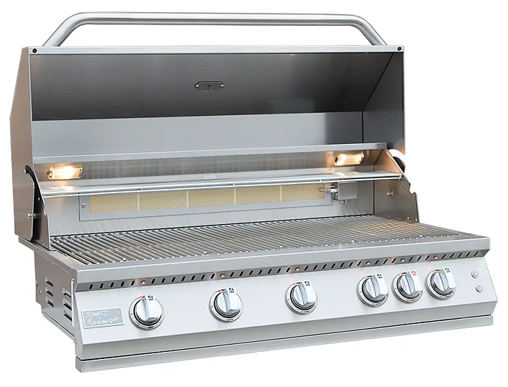 Kokomo 40” Professional Built in Gas Grill (5 Burner/Back Burner)