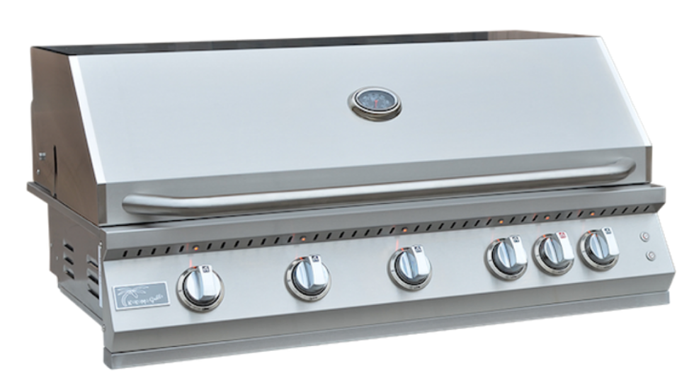 Kokomo 40” Professional Built in Gas Grill (5 Burner/Back Burner)