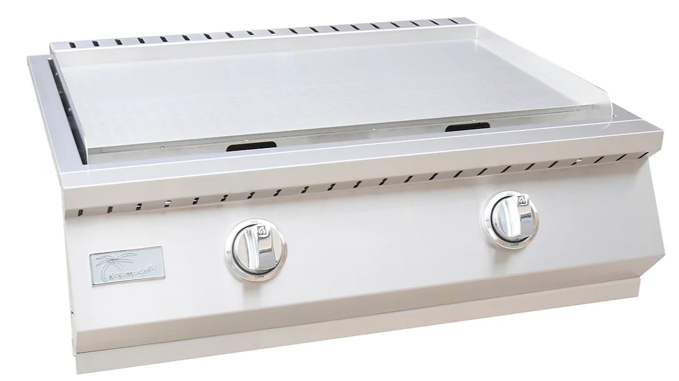 Kokomo Built In Gas Griddle 30 Inch Outdoor Kitchen