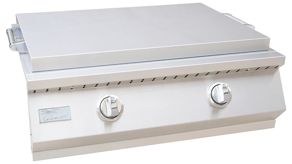 Kokomo Built In Gas Griddle 30 Inch Outdoor Kitchen