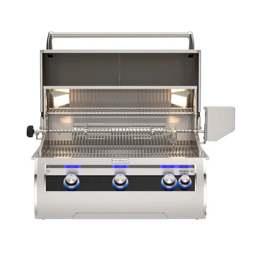 Fire Magic Echelon Diamond 30" Built-In Grill with Rotisserie and Analog Thermometer / E660i-9EAN(P), E660i-9LAN(P), E660i-9EAN(P)-W, E660i-9LAN(P)-W
