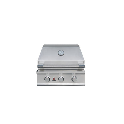 TrueFlame TFE Series 25" 3 Burner Built In Gas Grill Head – NO LIGHTS