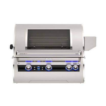 Fire Magic Echelon Diamond 30" Built-In Grill with Rotisserie and Digital Thermometer