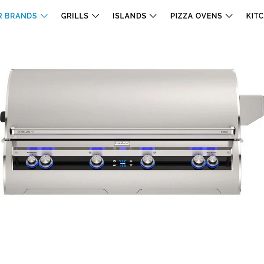 Fire Magic Echelon Diamond 48" Built-In Grill with Rotisserie and Digital Thermometer / E1060i-9E1N(P), E1060i-9L1N(P), E1060i-9E1N(P)-W, E1060i-9L1N(P)-W